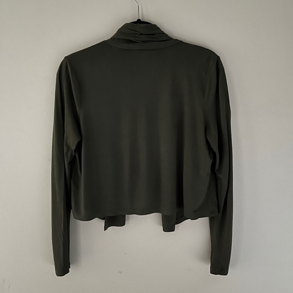 Talbots Open Front Lightweight Sweater - Picture 2 of 4